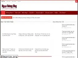 Sites similar to ngochoangblog.com