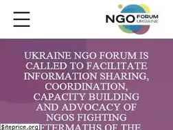 Sites similar to ngoforum.org.ua