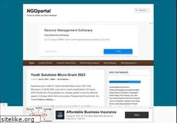 Sites similar to ngoportal.org
