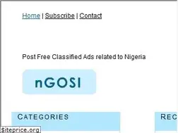 Sites similar to ngosi.com