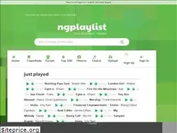 Sites similar to ngplaylist.com