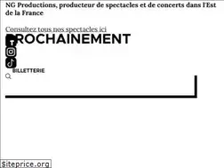 Sites similar to ngproductions.fr