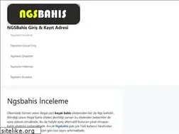 Sites similar to ngsbahisgiris.com