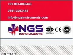 Sites similar to ngsinstruments.com
