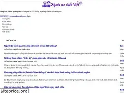 Sites similar to nguoicaotuoiviet.net