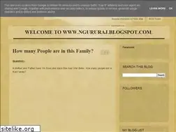 Sites similar to ngururaj.blogspot.com