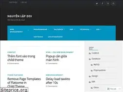 Sites similar to nguyenlapit.wordpress.com