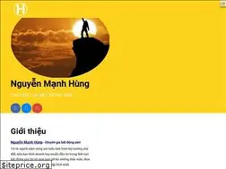 Sites similar to nguyenmanhhung.com.vn