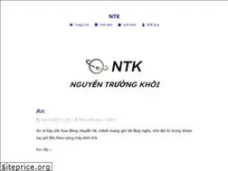 Sites similar to nguyentruongkhoi.com