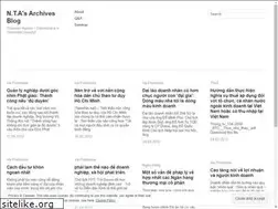 Sites similar to nguyentuananhlaw.wordpress.com