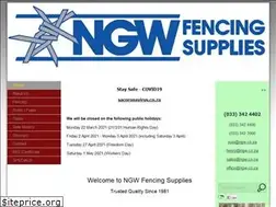 Sites similar to ngwfencingsupplies.co.za