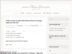 Sites similar to nhacloi.com