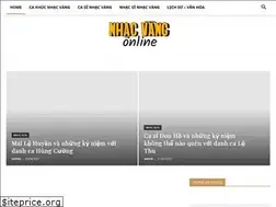 Sites similar to nhacvangonline.com