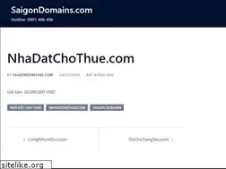 Sites similar to nhadatchothue.com