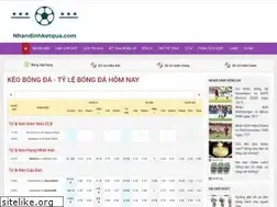 Sites similar to nhandinhketqua.com