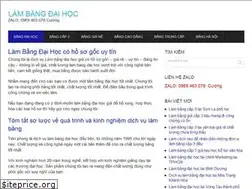 Sites similar to nhanlambangdaihoc.net