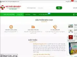 Sites similar to nhathuocvienquany.com