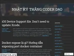 Sites similar to nhatkythangcoder.wordpress.com