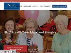 Sites similar to nhcmarylandheights.com
