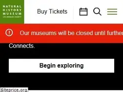 Sites similar to nhm.org