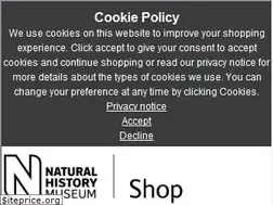 Sites similar to nhmshop.co.uk