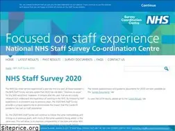 Sites similar to nhsstaffsurveys.com