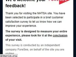 Sites similar to nhtsa.gov