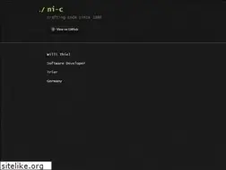 Sites similar to ni-c.github.io