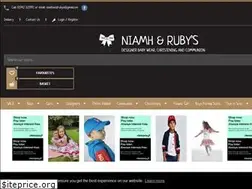 Sites similar to niamhandrubys.com