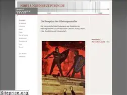 Sites similar to nibelungenrezeption.de