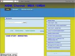 Sites similar to nibm-chennai-mba-emba.blogspot.in
