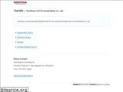 Sites similar to nic.honda