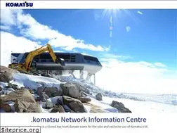 Sites similar to nic.komatsu