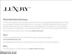 Sites similar to nic.luxury