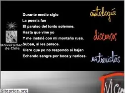 Sites similar to nicanorparra.uchile.cl