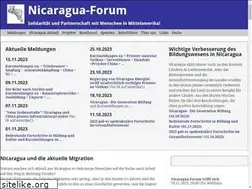 Sites similar to nicaragua-forum.de