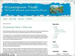 Sites similar to nicaraguantaste.blogspot.com