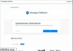 Sites similar to nicaraguatelefonos.com