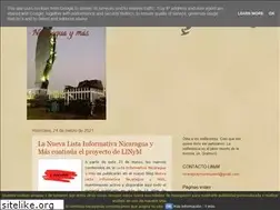Sites similar to nicaraguaymasespanol.blogspot.com
