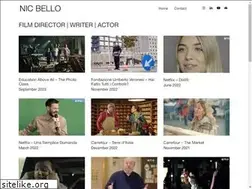 Sites similar to nicbello.com