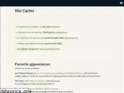 Sites similar to niccarter.info