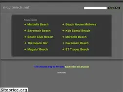 Sites similar to niccibeach.net