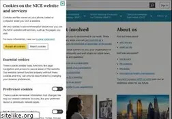 Sites similar to nice.org.uk