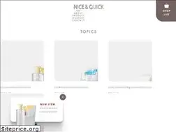 Sites similar to niceandquick.jp