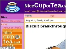 Sites similar to nicecupofteaandasitdown.com
