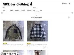 Sites similar to nicedesclothing.com