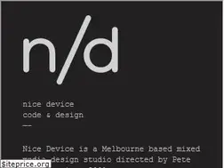 Sites similar to nicedevice.com.au