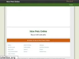 Sites similar to nicepetsonline.com