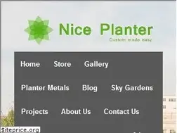 Sites similar to niceplanter.com
