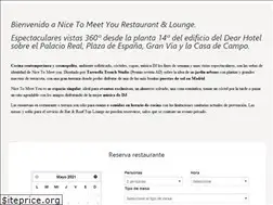 Sites similar to nicetomeetyoumadrid.com